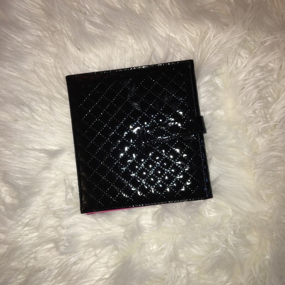 Handbags - New black leather makeup case with FREE BRUSHES
